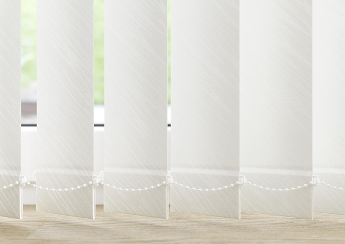 Lantana, Frost - Vertical Blind Slats - Image 3